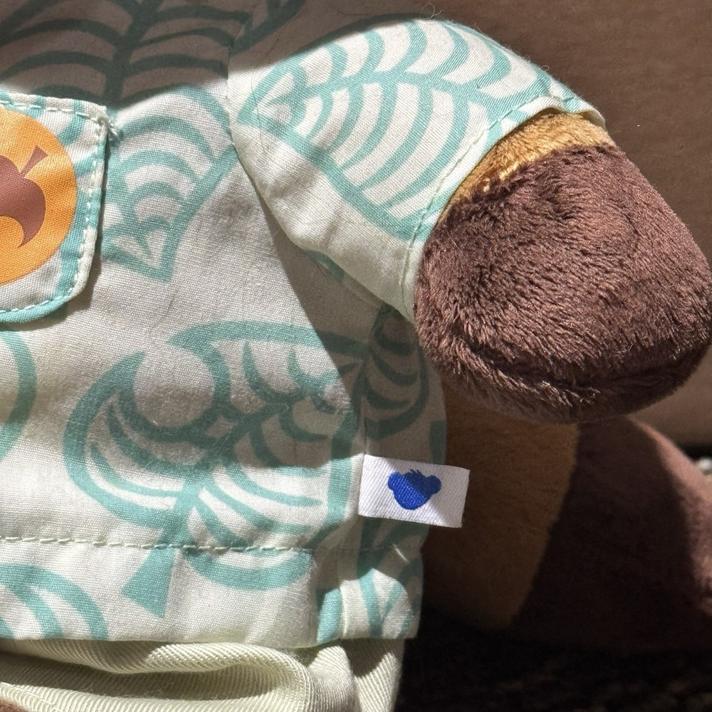 Build A Bear Animal Crossing New Horizons Tom Nook Stuffed Plush - Picture 5 of 10